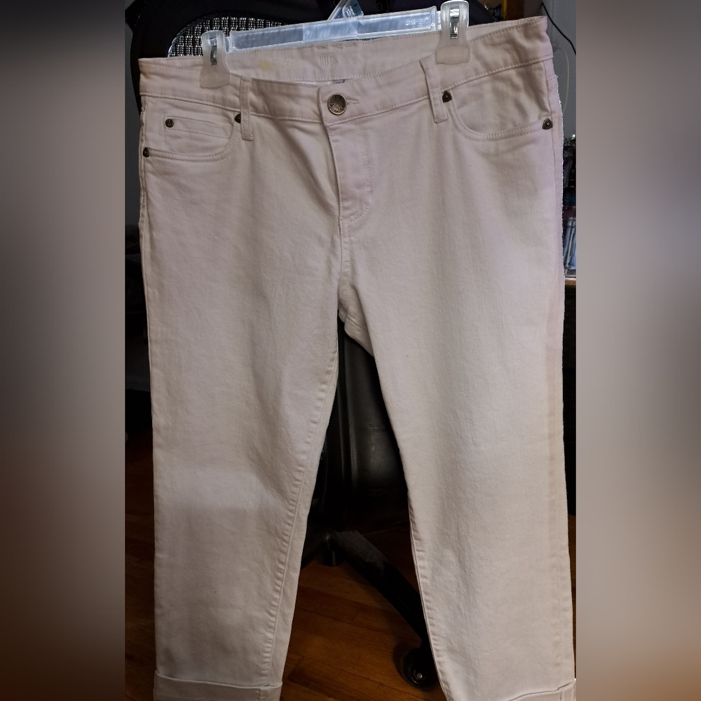 White Kut Size 14 jeans